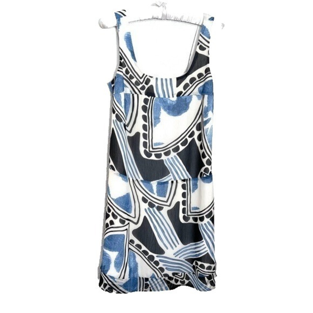 Walter Geometric Shift Dress Womens 2 Mod Hipster Retro 70s Summer Casual Travel